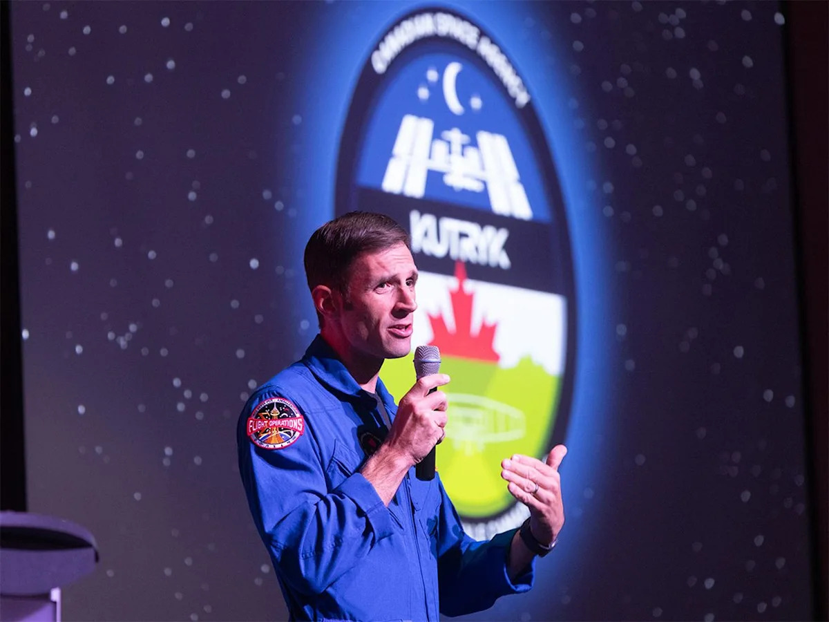 Canadian astronaut Joshua Kutryk touches down in Calgary ahead of upcoming Crew-13 mission