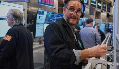 US stocks rally after pressure eases from the bond market and oil prices fall