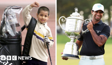 Aaron Rai's Wolverhampton childhood coach speaks of pride - BBC