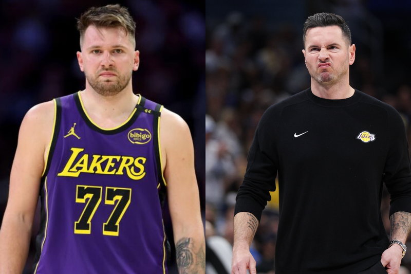 Cameras Catch Luka Doncic Failing to Hide Frustration Over JJ Redick’s Bizarre Decision as Lakers Suffer Humiliating Sweep