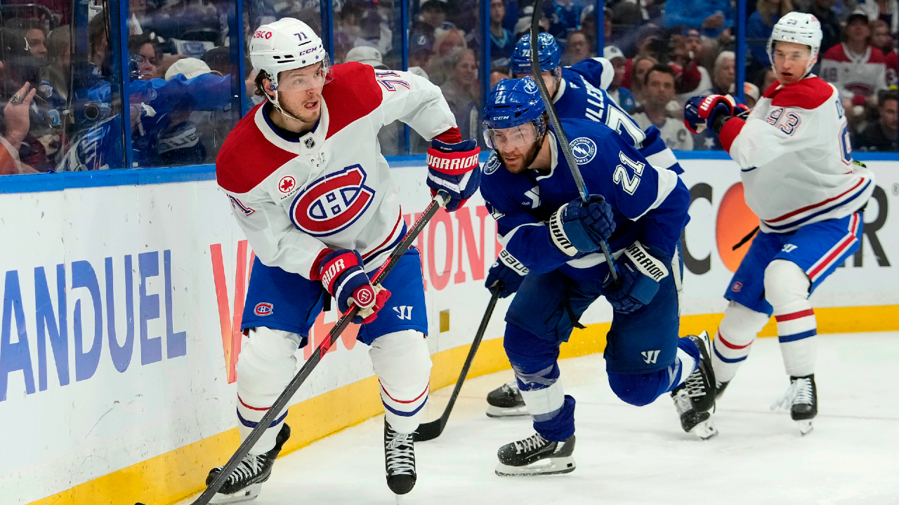 Canadiens down Lightning in tight Game 7 to advance to second round