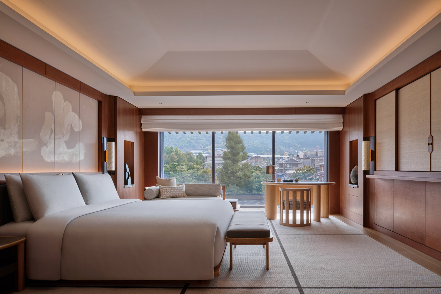 Capella Kyoto hotel by Kengo Kuma and Associates, with interiors by Brewin Design Office