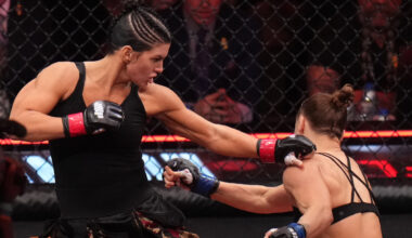 Ronda Rousey stops Gina Carano with an armbar 17 seconds into their double comeback bout