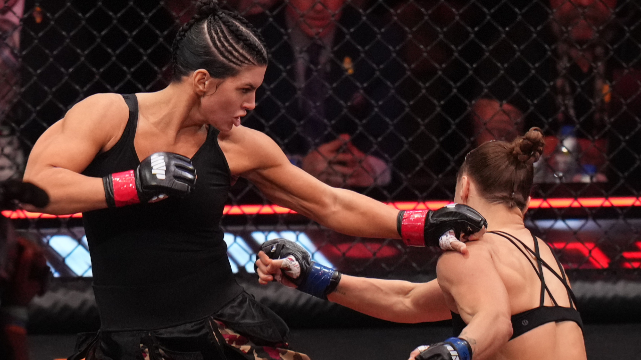 Ronda Rousey stops Gina Carano with an armbar 17 seconds into their double comeback bout