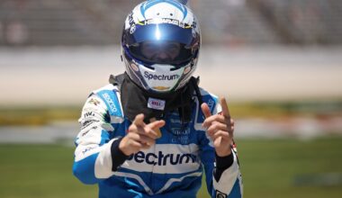 Spire sweeps front row with Hocevar and Suarez