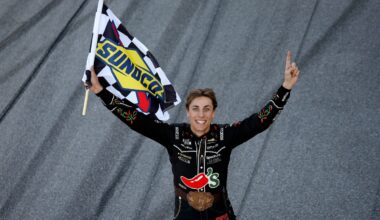 NASCAR's newest winner Carson Hocevar attends the Met Gala
