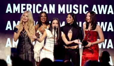 KATSEYE Wins All Three Nominations, Shouts Out BTS At First AMAs