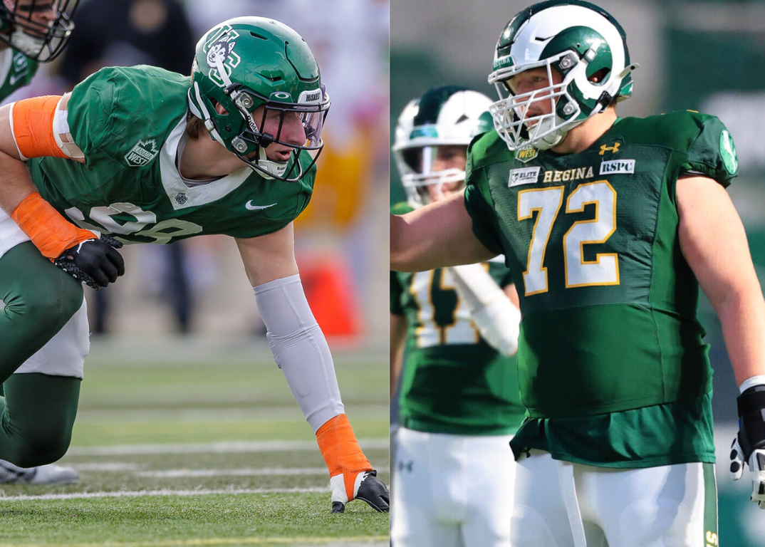 Regina products Charlie Parks, Ethan Graham hear names called at CFL Draft