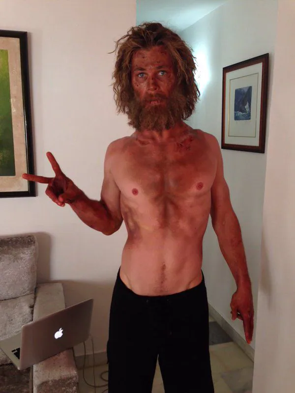 Chris Hemsworth In The Heart Of The Sea Weight Loss