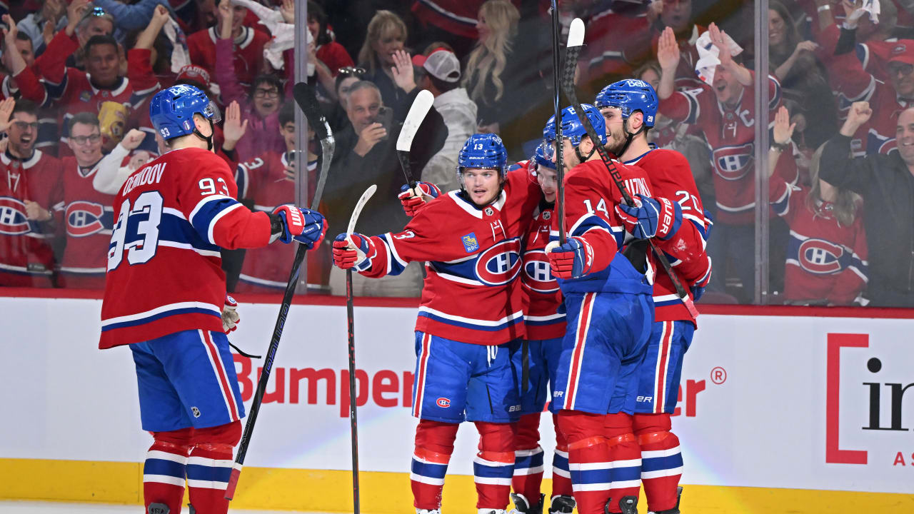 Caufield snaps home PPG | NHL.com