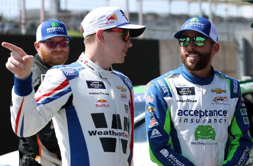 Connor Zilisch (left) and Ross Chastain (right), JR Motorsports