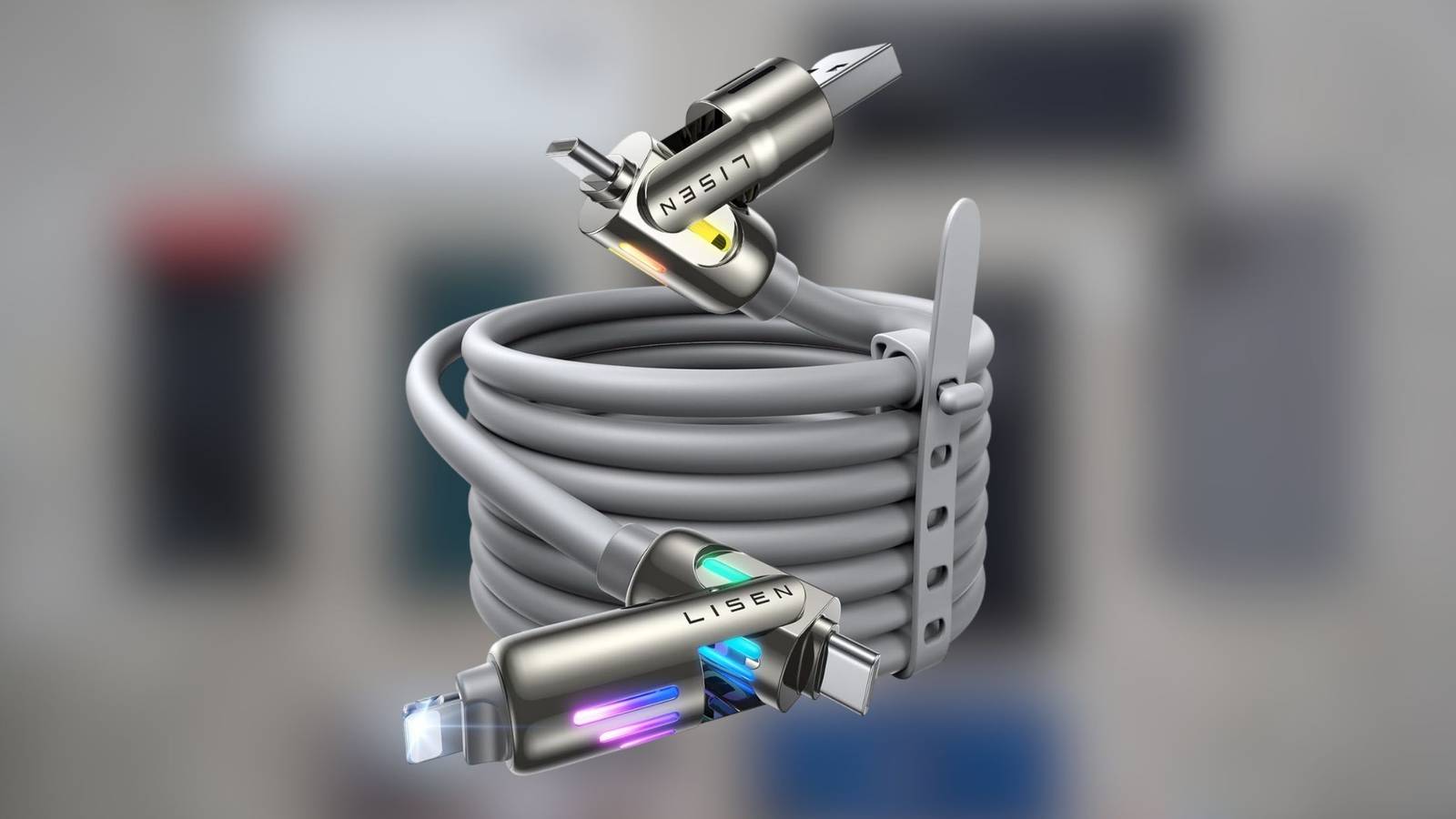 Someone figured out how to pack four cables into one for just $10, and it actually works