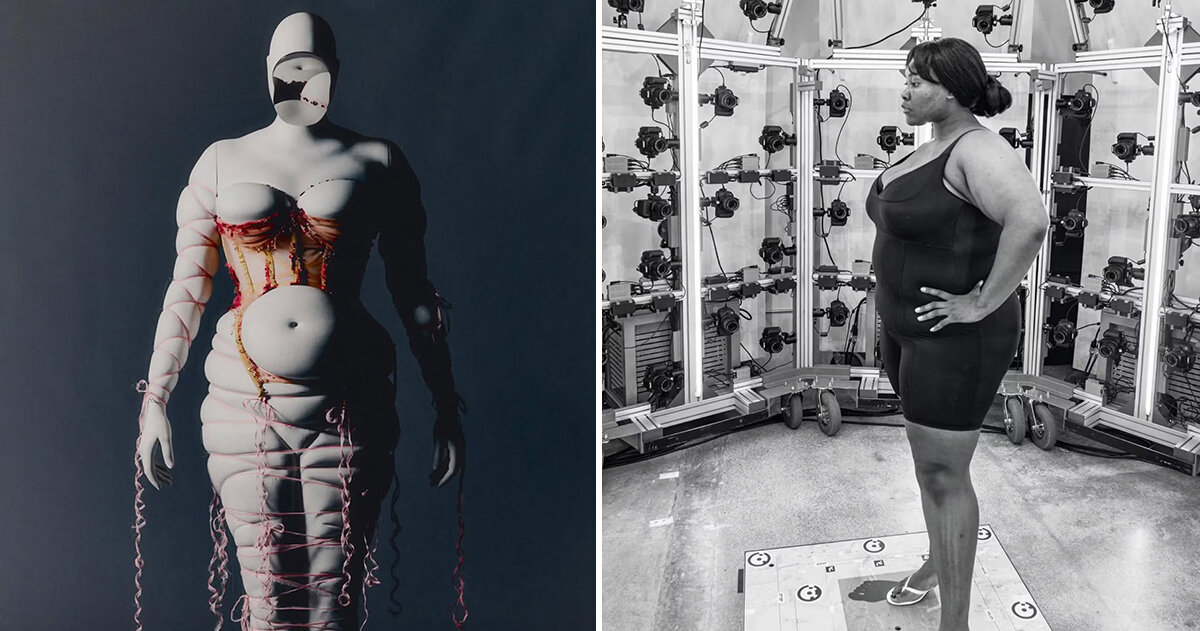 at the MET, sculptural mannequins are crafted from real bodies