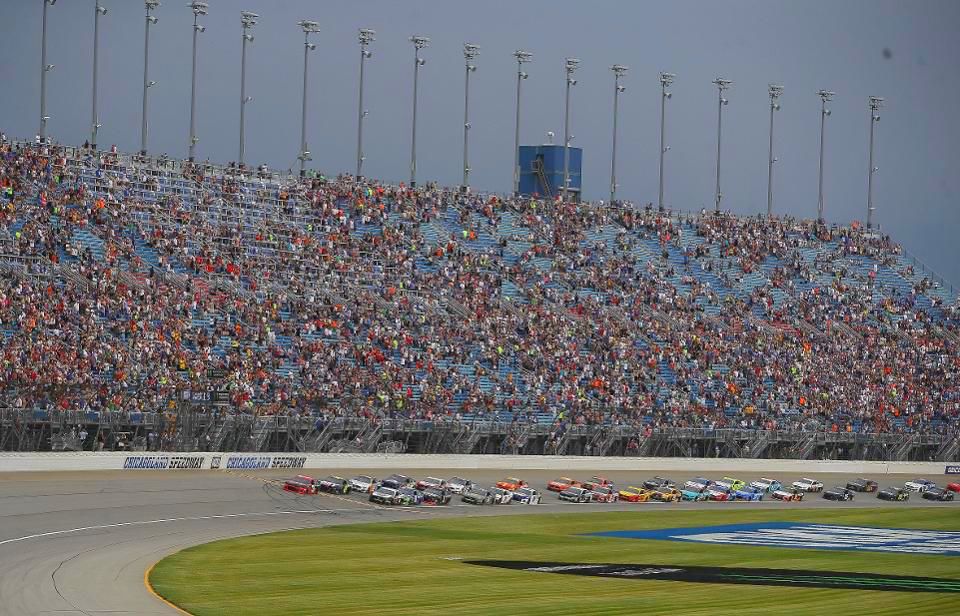 2019 NASCAR Cup race at Chicagoland. Photo by Getty Images for NASCAR