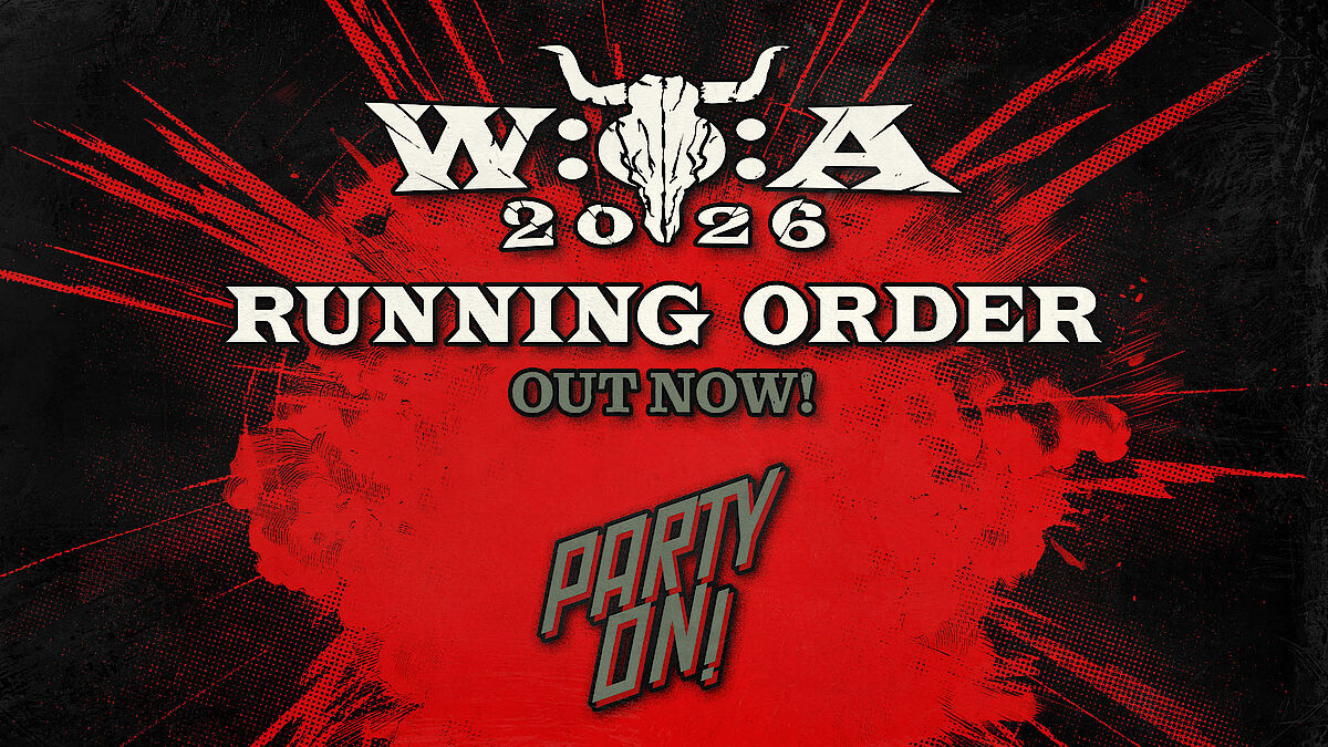 Here is the first running order for W:O:A 2026