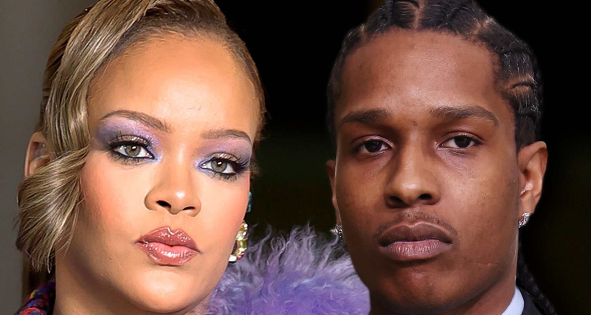 Rihanna Looks Unhappy as A$AP Rocky Chats With Woman at Met Gala
