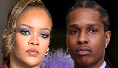 Rihanna Looks Unhappy as A$AP Rocky Chats With Woman at Met Gala