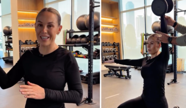 Kate Ferdinand shares the ‘back to basics’ exercises helping her feel strong again
