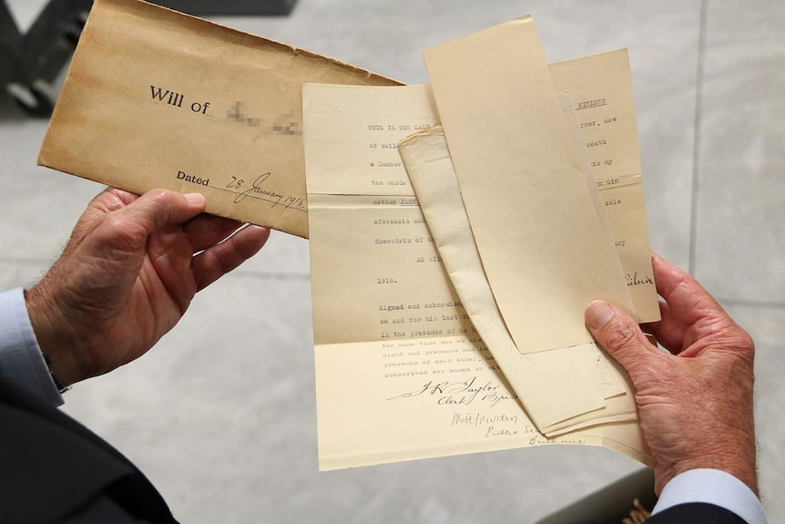 The third will collected by the Office of the Public Trustee Queensland.