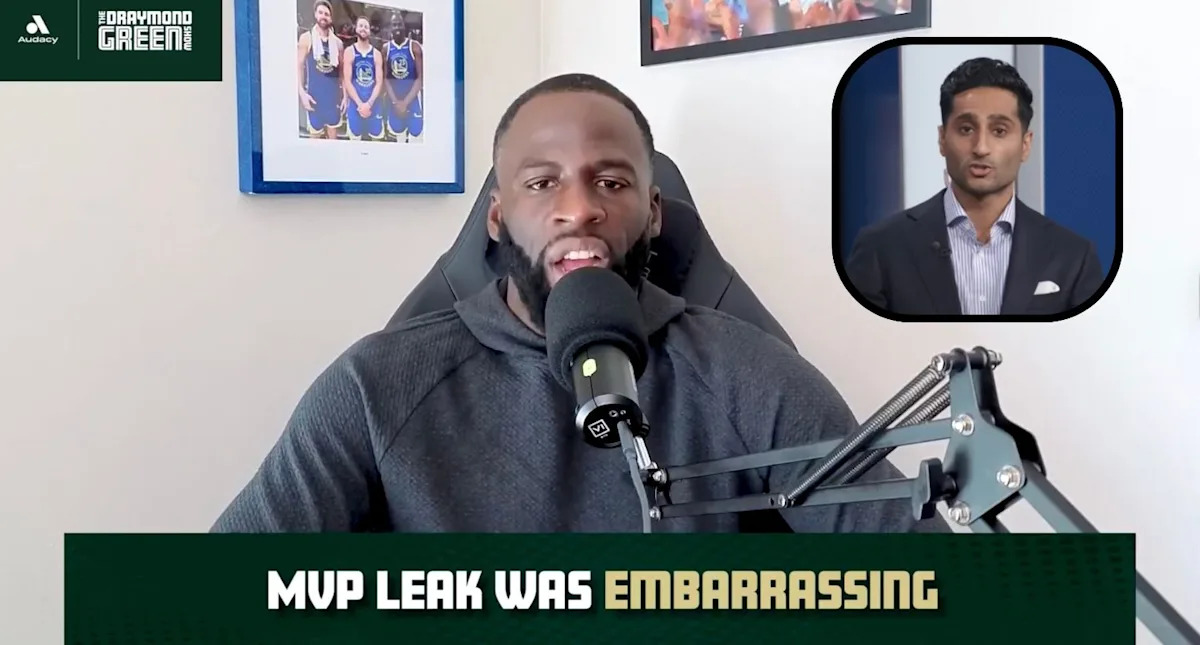 Draymond Green calls Shams Charania tipping NBA MVP announcement ‘pathetic’