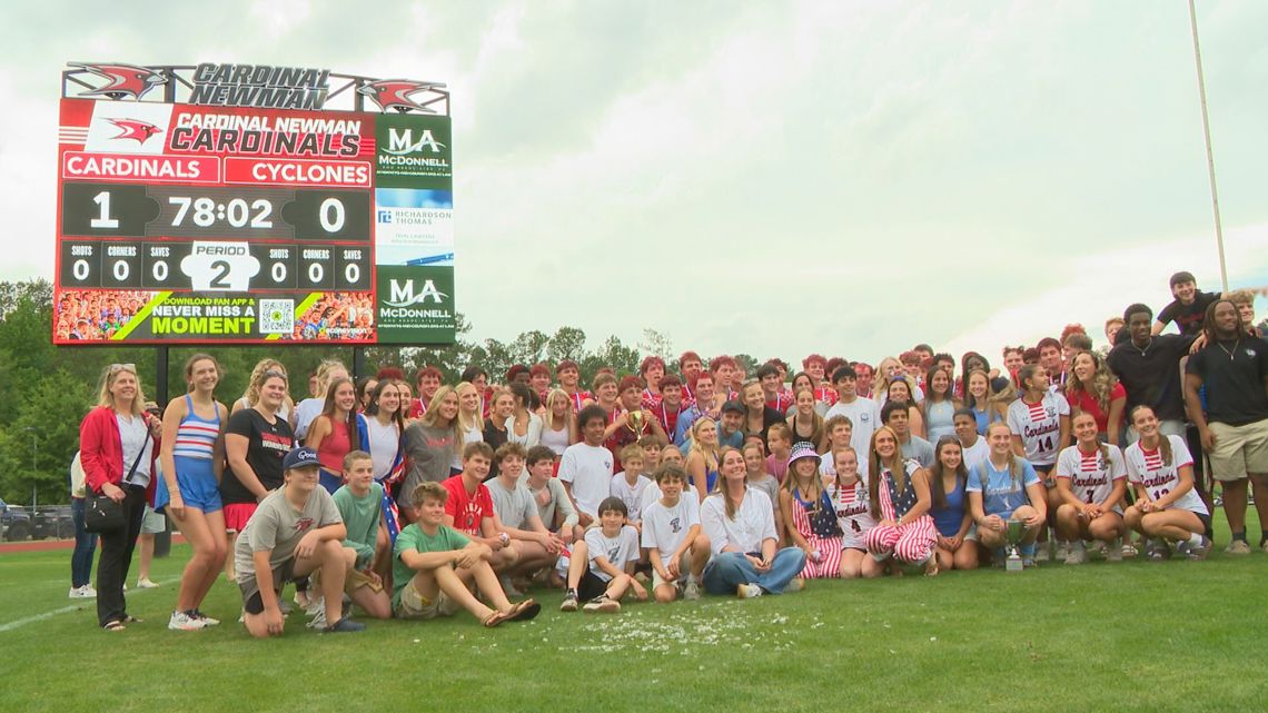 Cardinal Newman boys soccer is pushed to the limit in a 1-0 victory in the SCISA 4A state championship