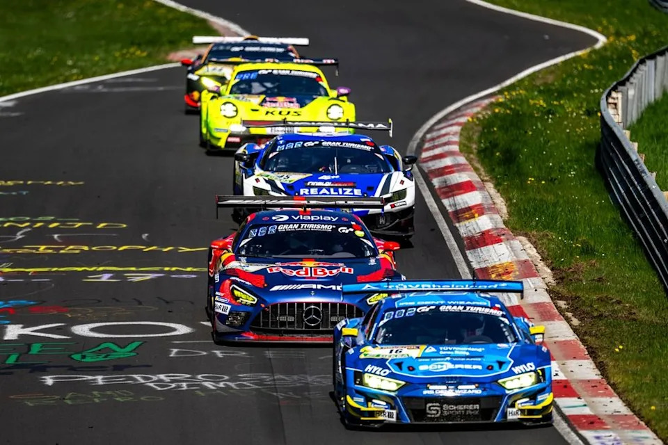 #3 Mercedes-AMG Team Verstappen Racing, Mercedes AMG GT3 EVO: Max Verstappen, Daniel Juncadella, Jules Gounon