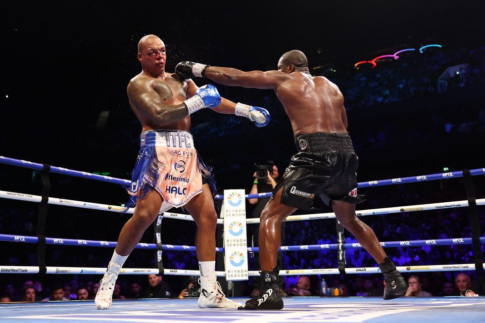 Daniel Dubois was too strong for Fabio Wardley on Saturday night