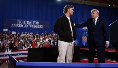 Jaxson Dart, John Harbaugh, Abdul Carter, other Giants address Donald Trump political rally drama
