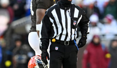 Sigh of relief for NFL, Browns fans? Sign of hope with refs