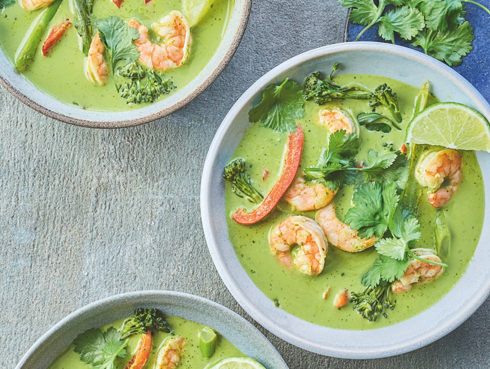 Thai green soup thai green soup with vegetables and herbs from emily english’s cookbook so good express