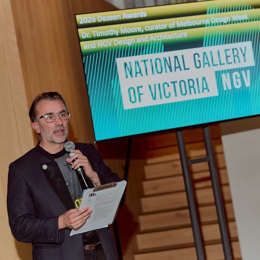 Melbourne Design Week curator Timothy Moore joined the party.
