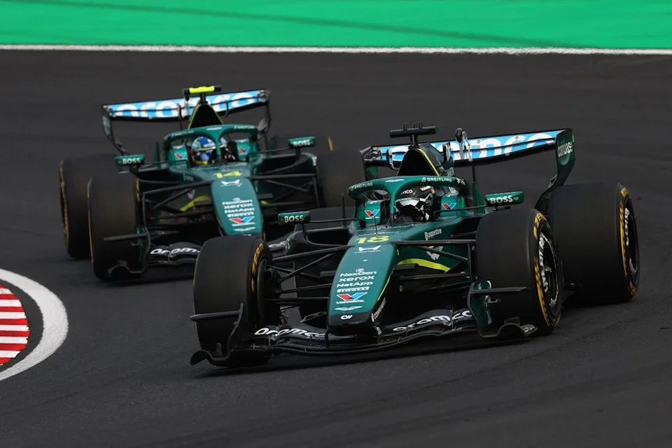 Lance Stroll, Aston Martin Racing, Fernando Alonso, Aston Martin Racing