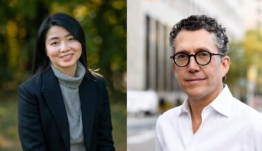 Jie Chen (left) and Antonio G&oacute;mez-Palacio of architecture firm Dialog. Photos supplied