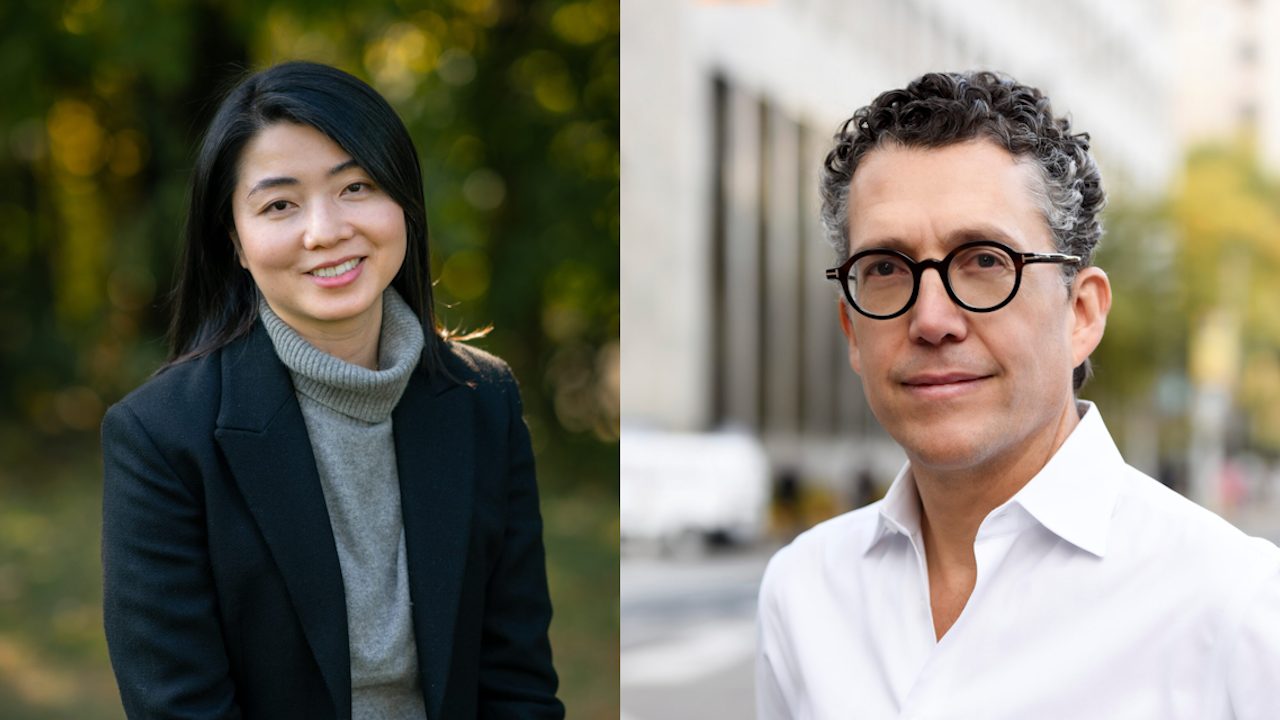 Jie Chen (left) and Antonio G&oacute;mez-Palacio of architecture firm Dialog. Photos supplied