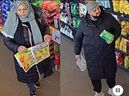 Investigators need help identifying and tracking down a man and a woman suspected of distracting an elderly woman at a Whitby grocery store, stealing from the senior's purse, then taking off in a white Hyundai SantaFe on Tuesday, Jan. 7, 2025.