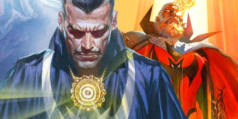 Doctor Strange (left) and General Strange (right) Alex Ross art