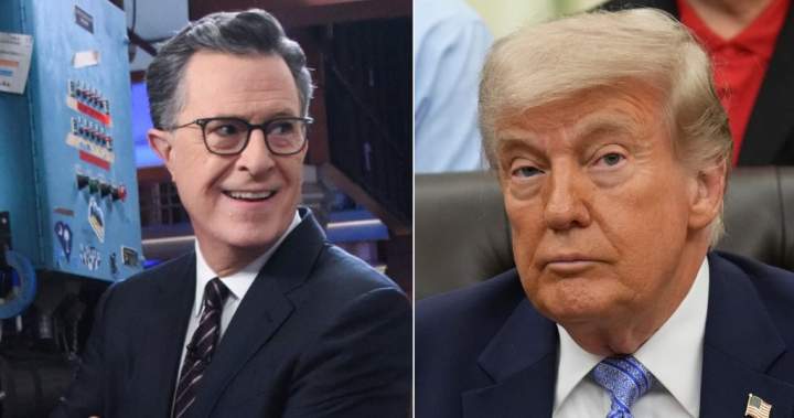 Trump calls Stephen Colbert ‘no talent’ as he signs off final ‘Late Show’ - National