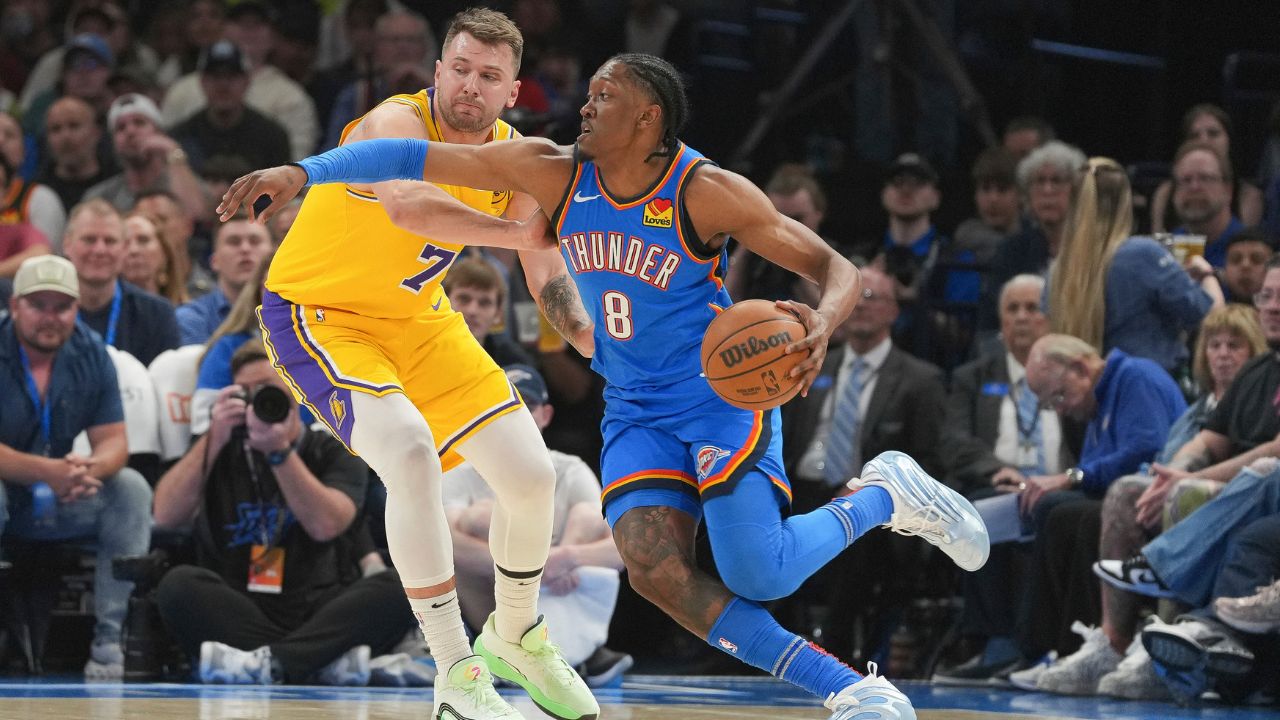 Lakers' Doncic, Thunder's Williams out for Game 1