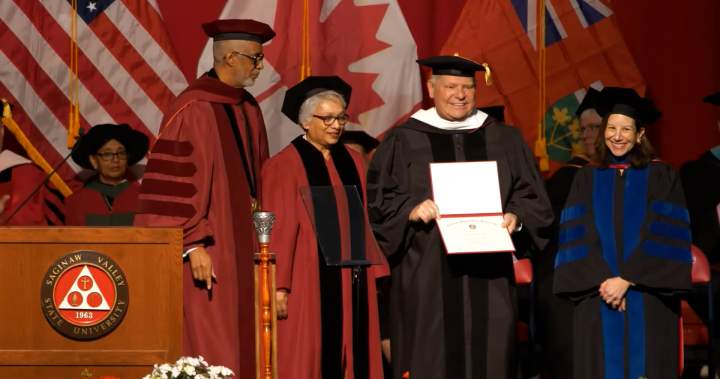 Dr. Doug Ford takes pro-trade message to Michigan university