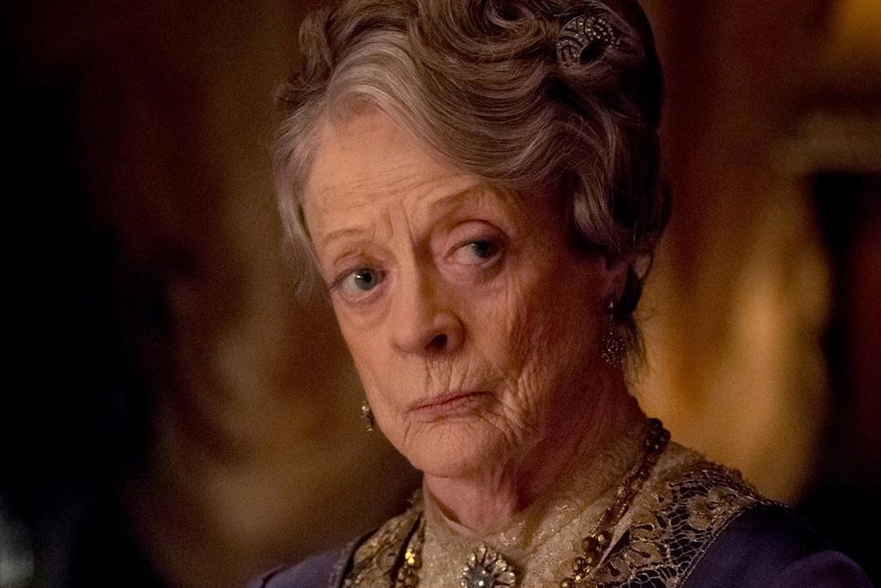 Dame Maggie Smith, Downton Abbey movie, Violet Crawley dame maggie smith, downton abbey movie, violet crawley