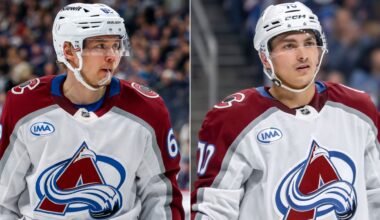 Lehkonen, Malinski miss Avalanche win in Game 4 with upper-body injuries