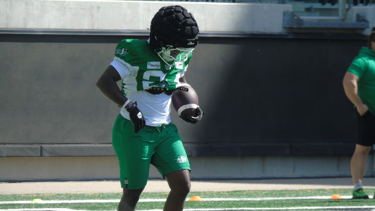 Mario Anderson Jr. locked in at second CFL training camp