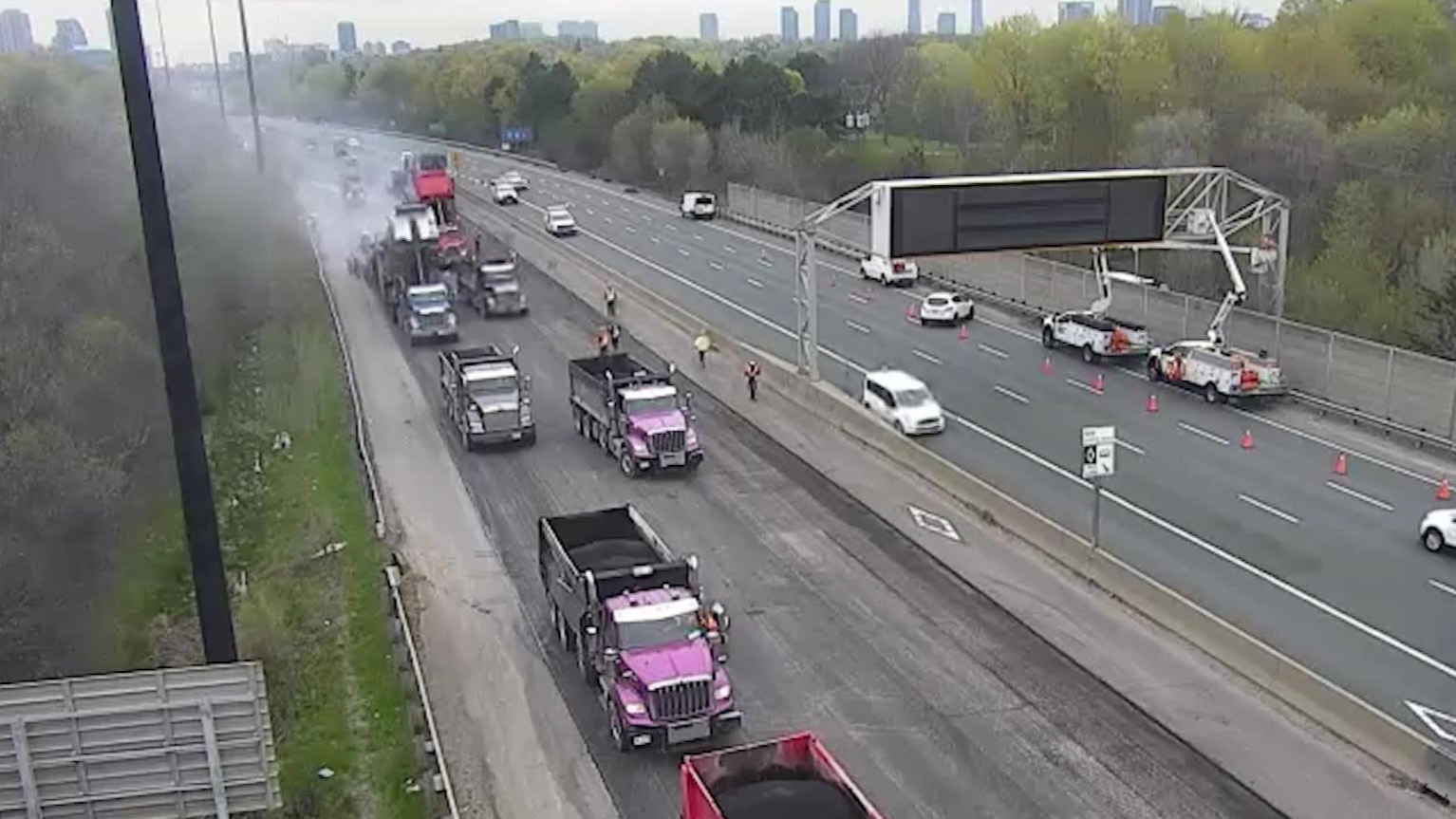 Drivers to deal with full DVP and marathon route closures on Sunday