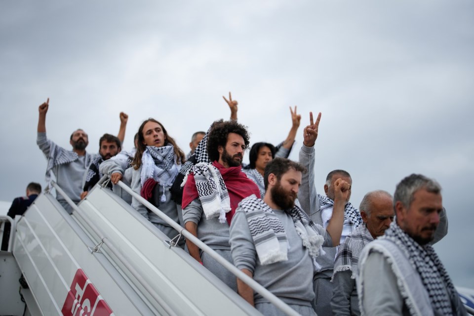 Canadians from Gaza flotilla return to Canada after detainment by Israeli forces | GX94 Radio - Now That's Country!