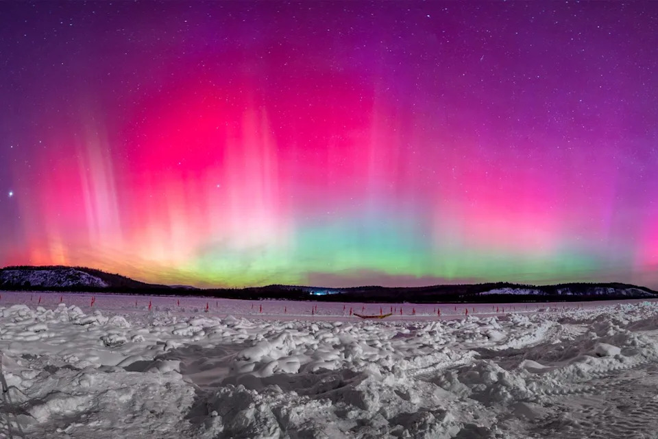 Aurora borealisCredit: Chi Shiyong/VCG via Getty