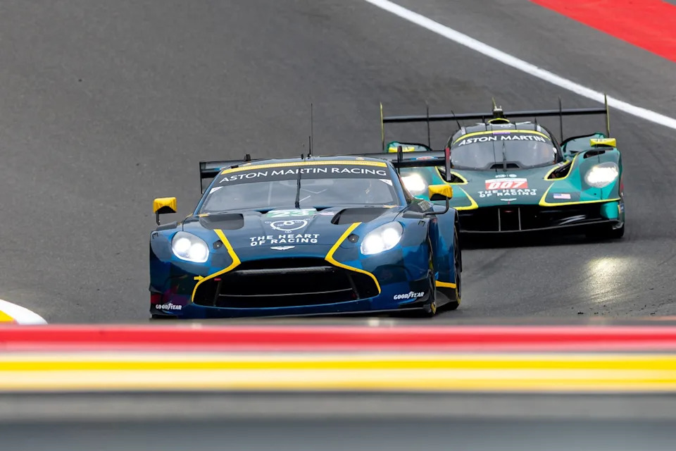 #23 Heart of Racing Team Aston Martin Vantage AMR LMGT3: Gray Newell, Kobe Pauwells, Jonny Adam
