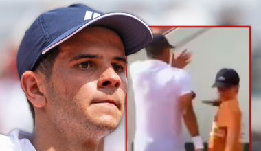 Tennis Star Shuts Down Allegations He Shoved Ball Girl After Video Goes Viral