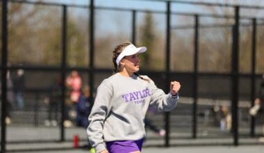 Taylor tennis completes their inaugural season after a five-year absence