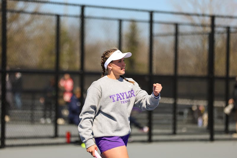 Taylor tennis completes their inaugural season after a five-year absence