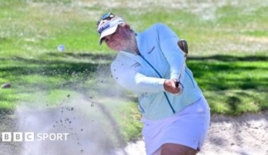 Alice Hewson plays from a bunker